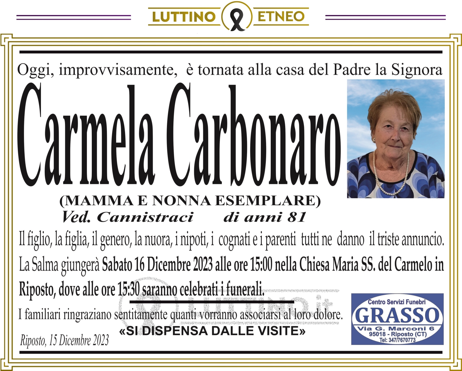 Carmela  Carbonaro